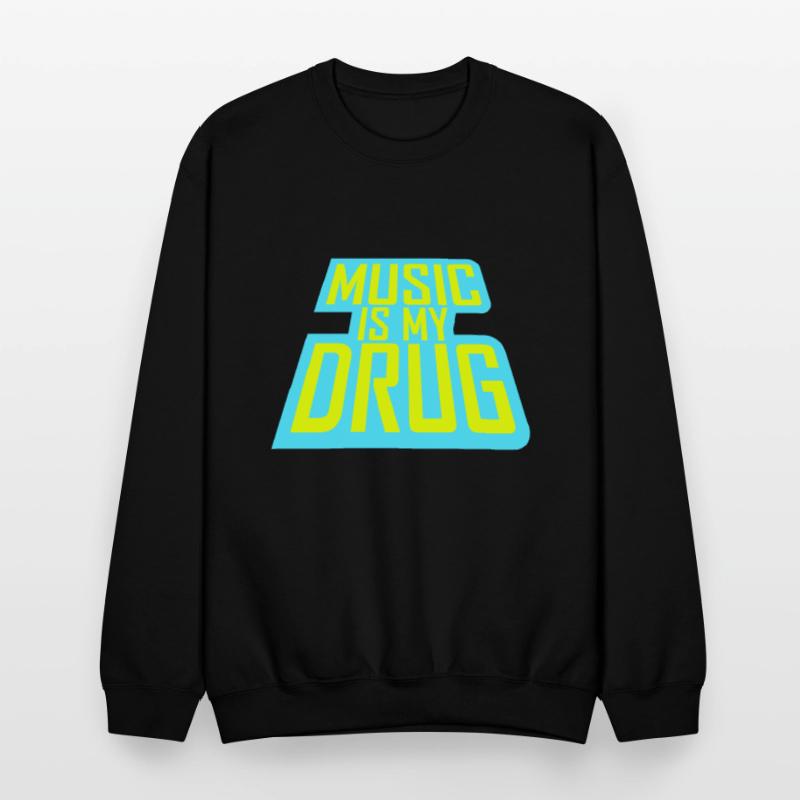 Music Is My Drug Medicine Healing Party Love Logo