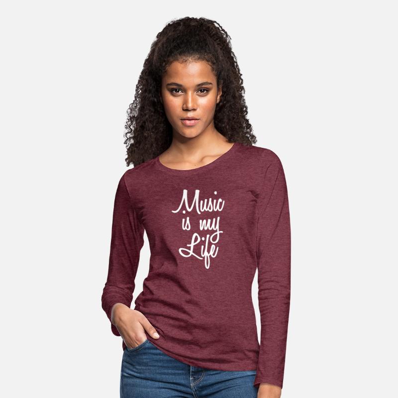 Music is my Life Love Text Saying Club Party Dance