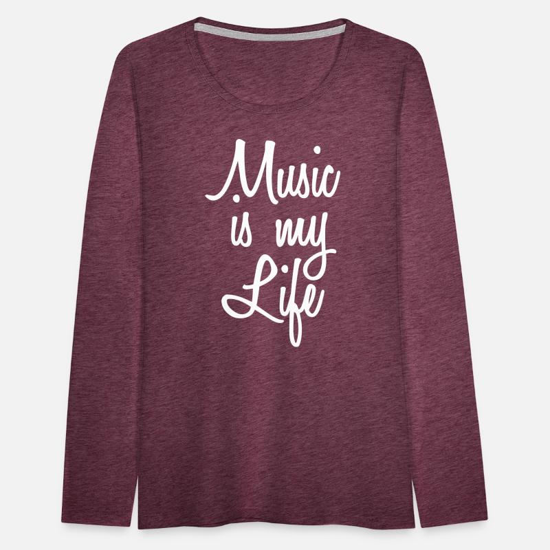 Music is my Life Love Text Saying Club Party Dance