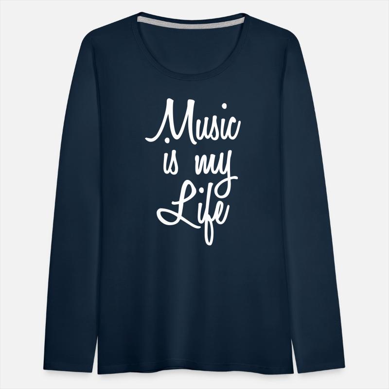 Music is my Life Love Text Saying Club Party Dance