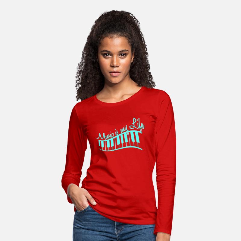 Music is my Life Text Keyboard Piano Love Party