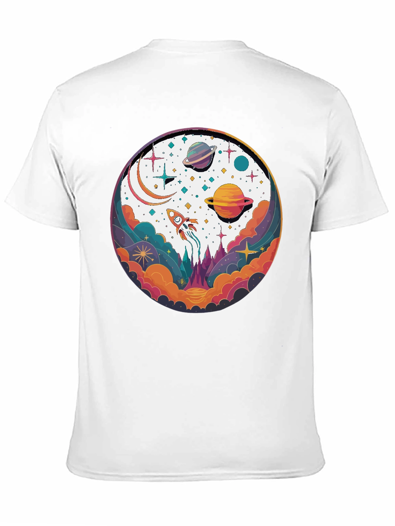 Space Dreams T-Shirt - Cosmic Graphic Tee