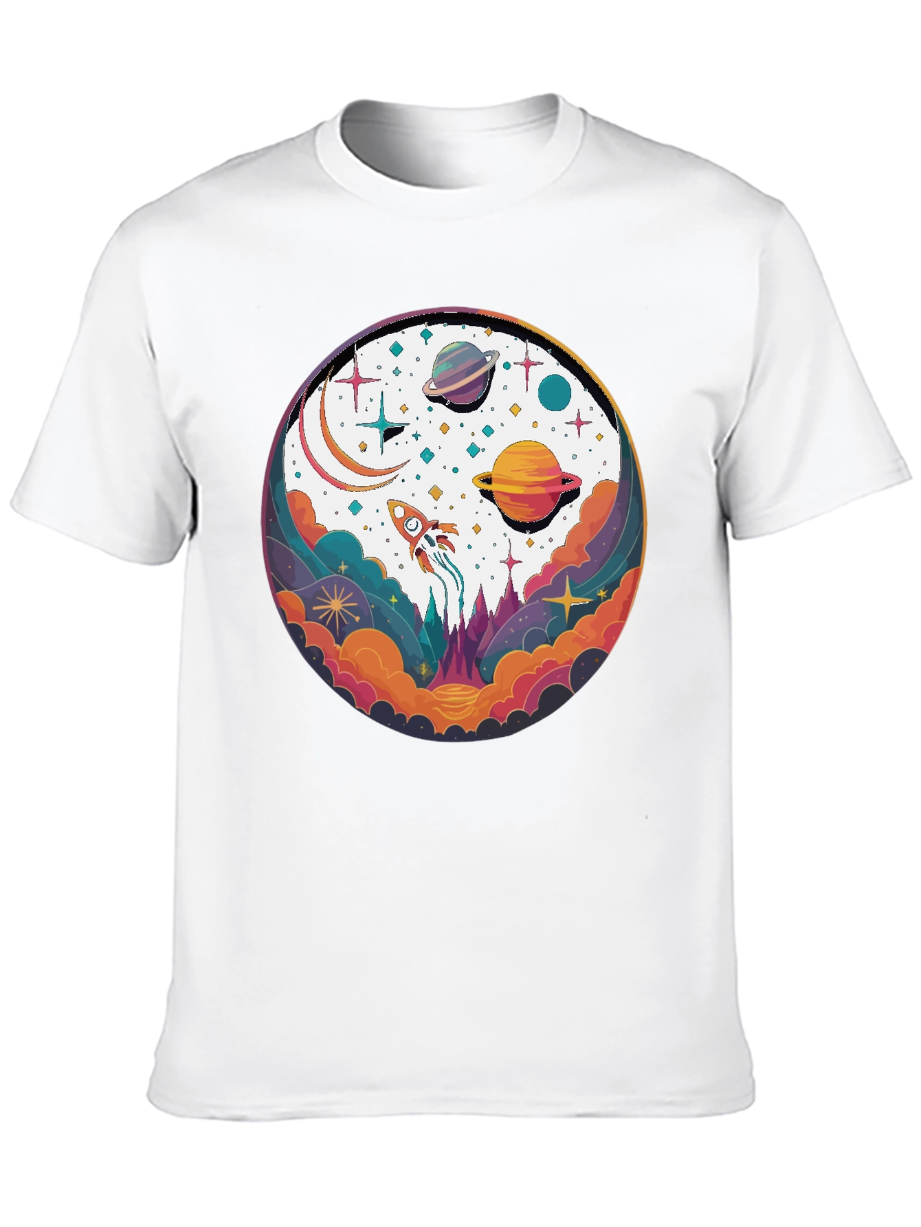 Space Dreams T-Shirt - Cosmic Graphic Tee