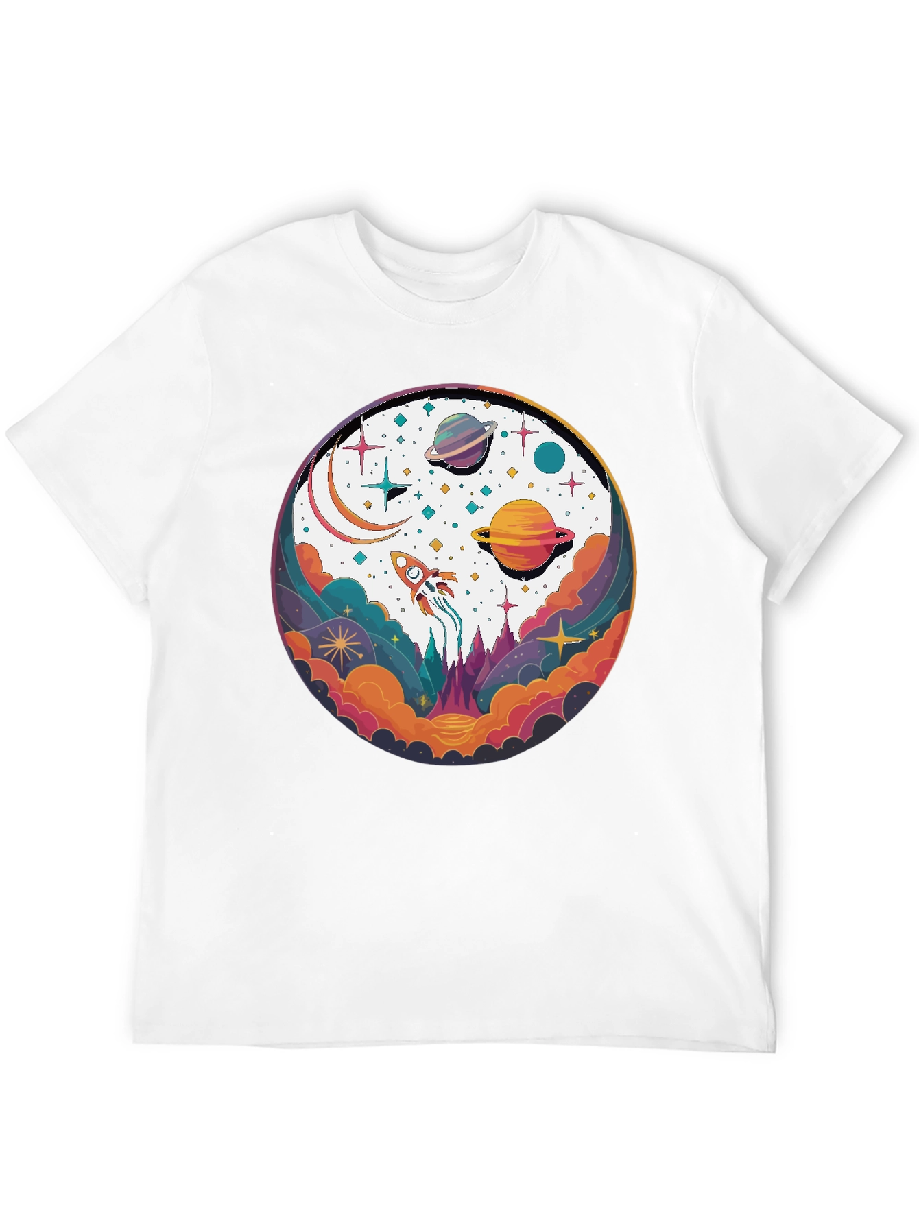 Space Dreams T-Shirt - Cosmic Graphic Tee