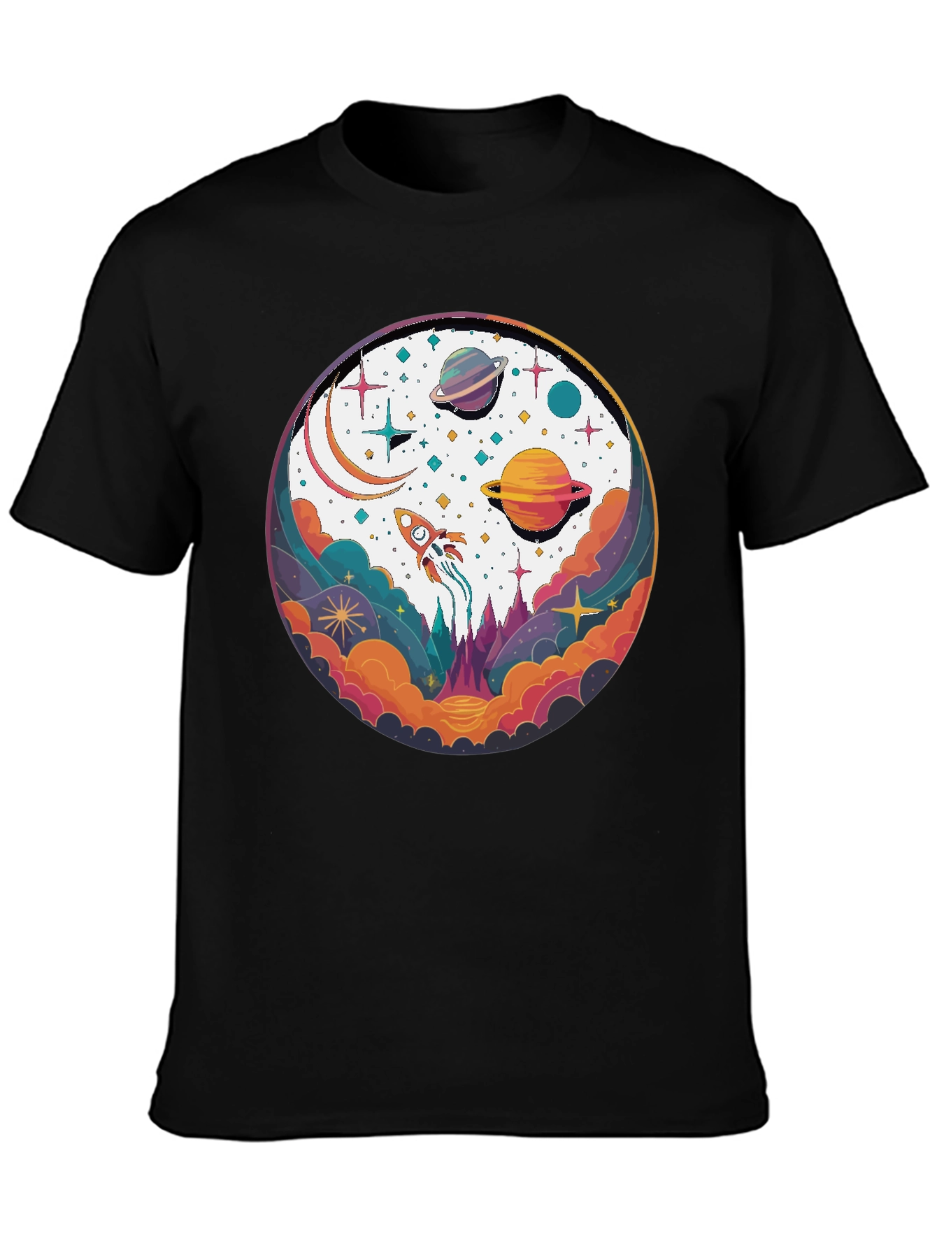 Space Dreams T-Shirt - Cosmic Graphic Tee