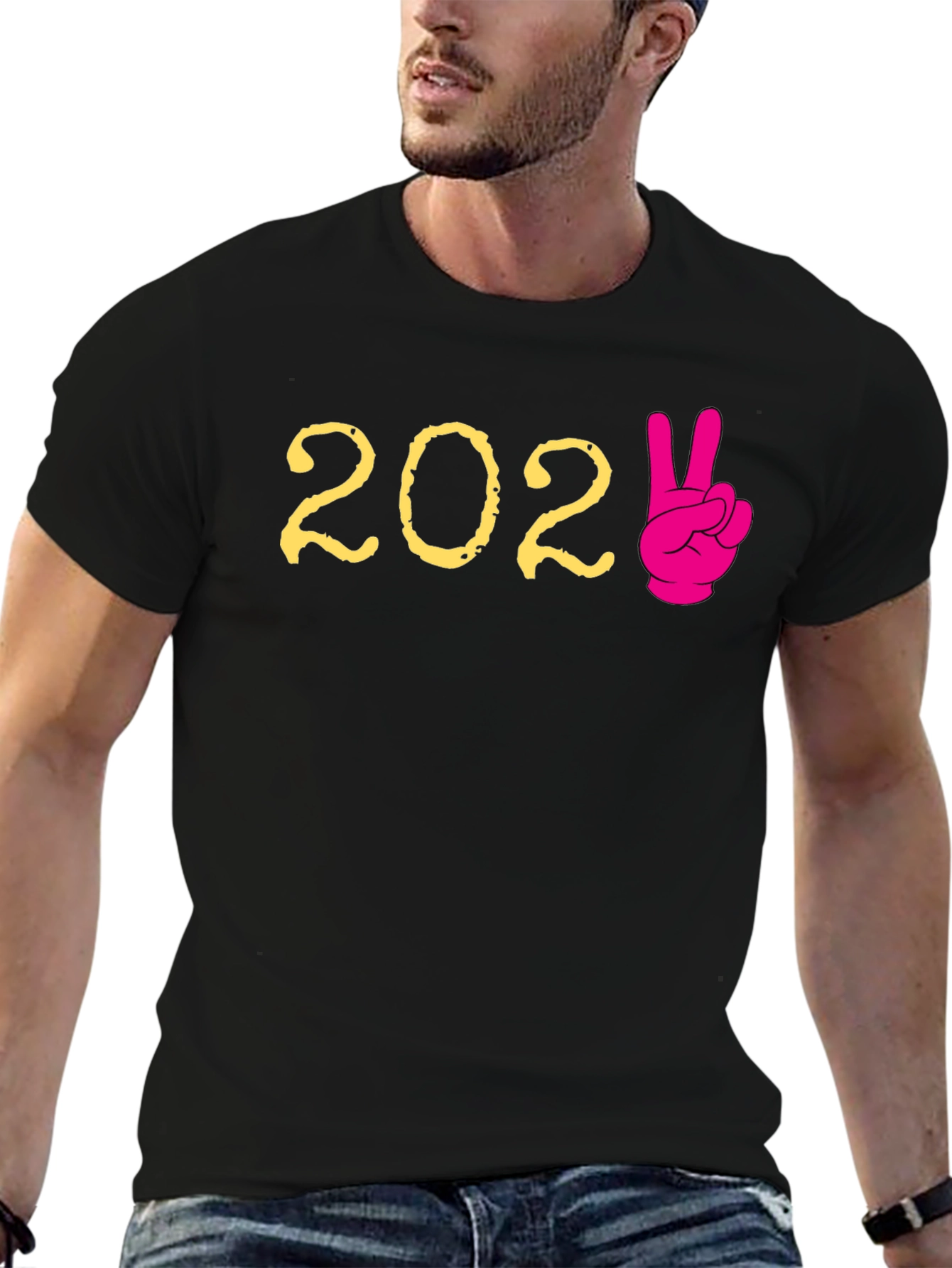 202✌️ T-Shirt - Graphic Tee - Cotton