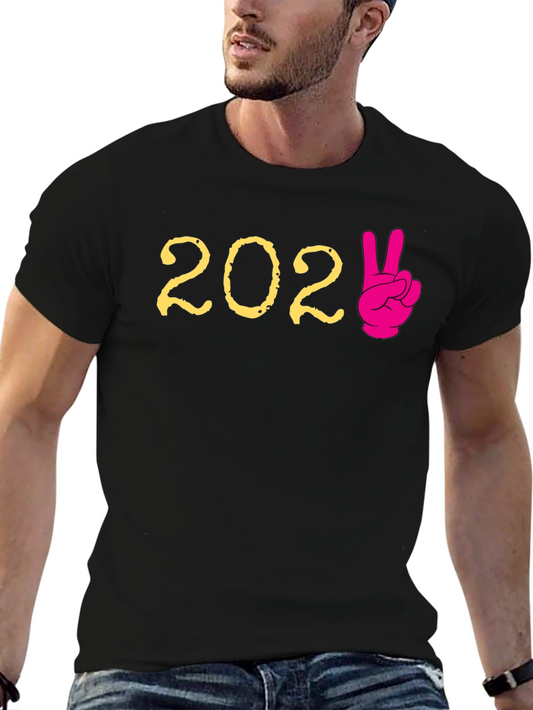 202✌️ T-Shirt - Graphic Tee - Cotton