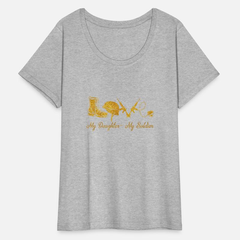 My Daughter My Soldier Funny Sparkles Mother