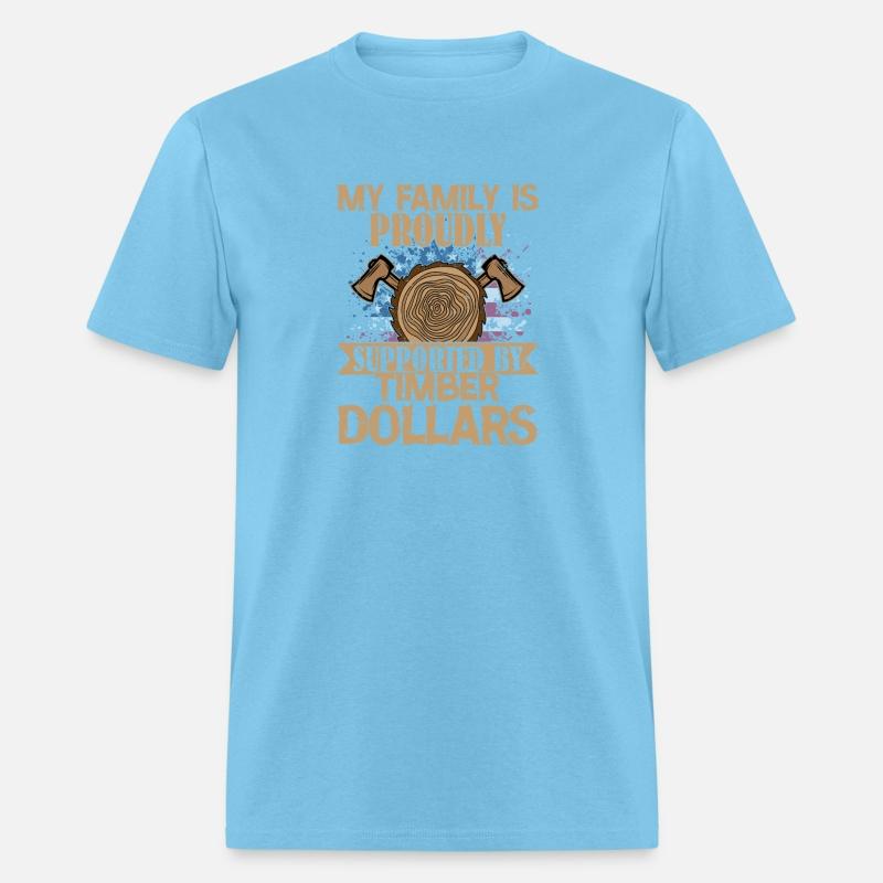 My Family Is Supported By Timber Dollars Logging L