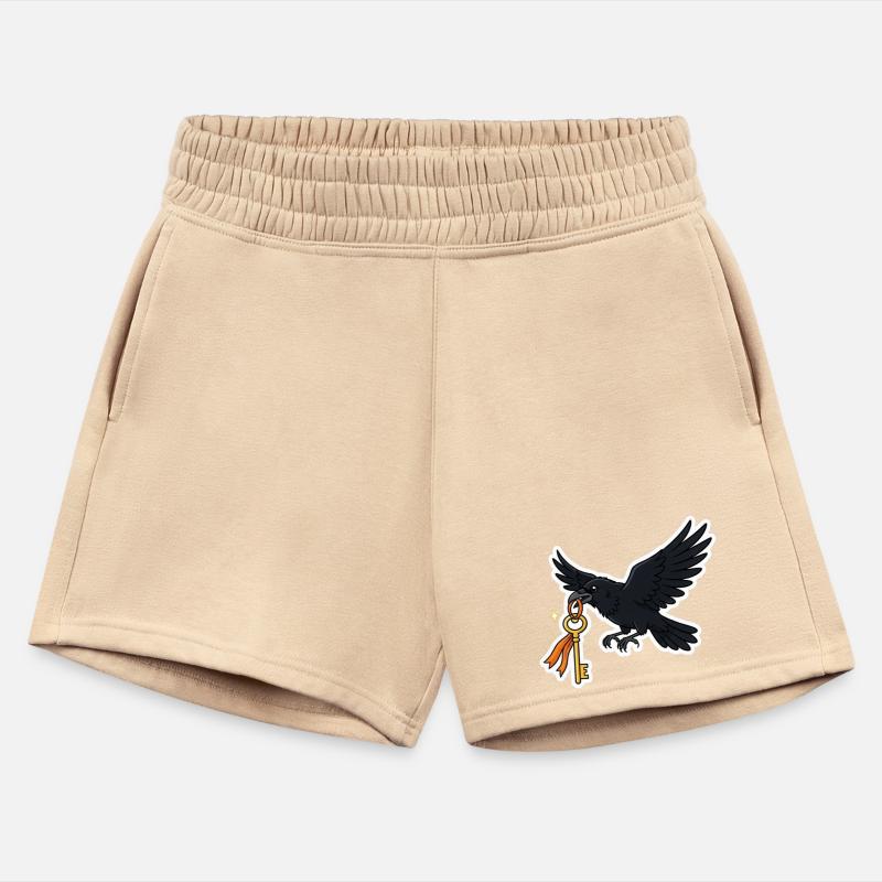 Mystic Black Raven Key Illustration