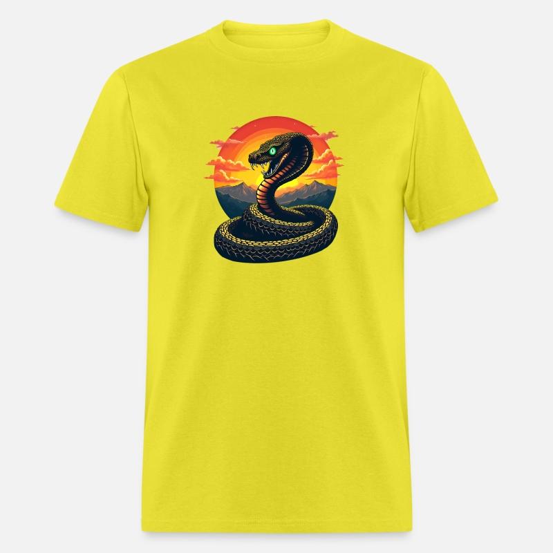 Mythical Snake with Sunset Year of the Snake 2025