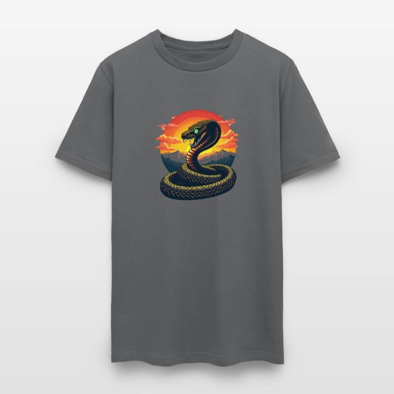 Mythical Snake with Sunset Year of the Snake 2025