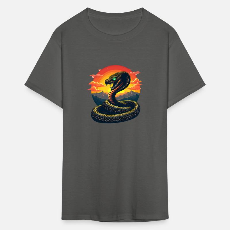Mythical Snake with Sunset Year of the Snake 2025