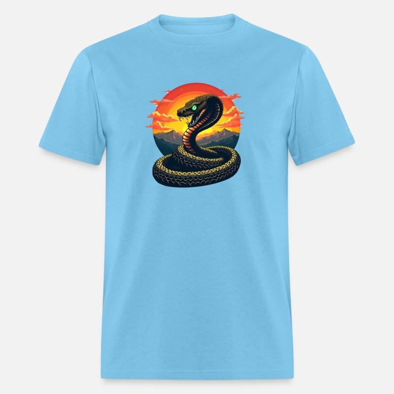 Mythical Snake with Sunset Year of the Snake 2025