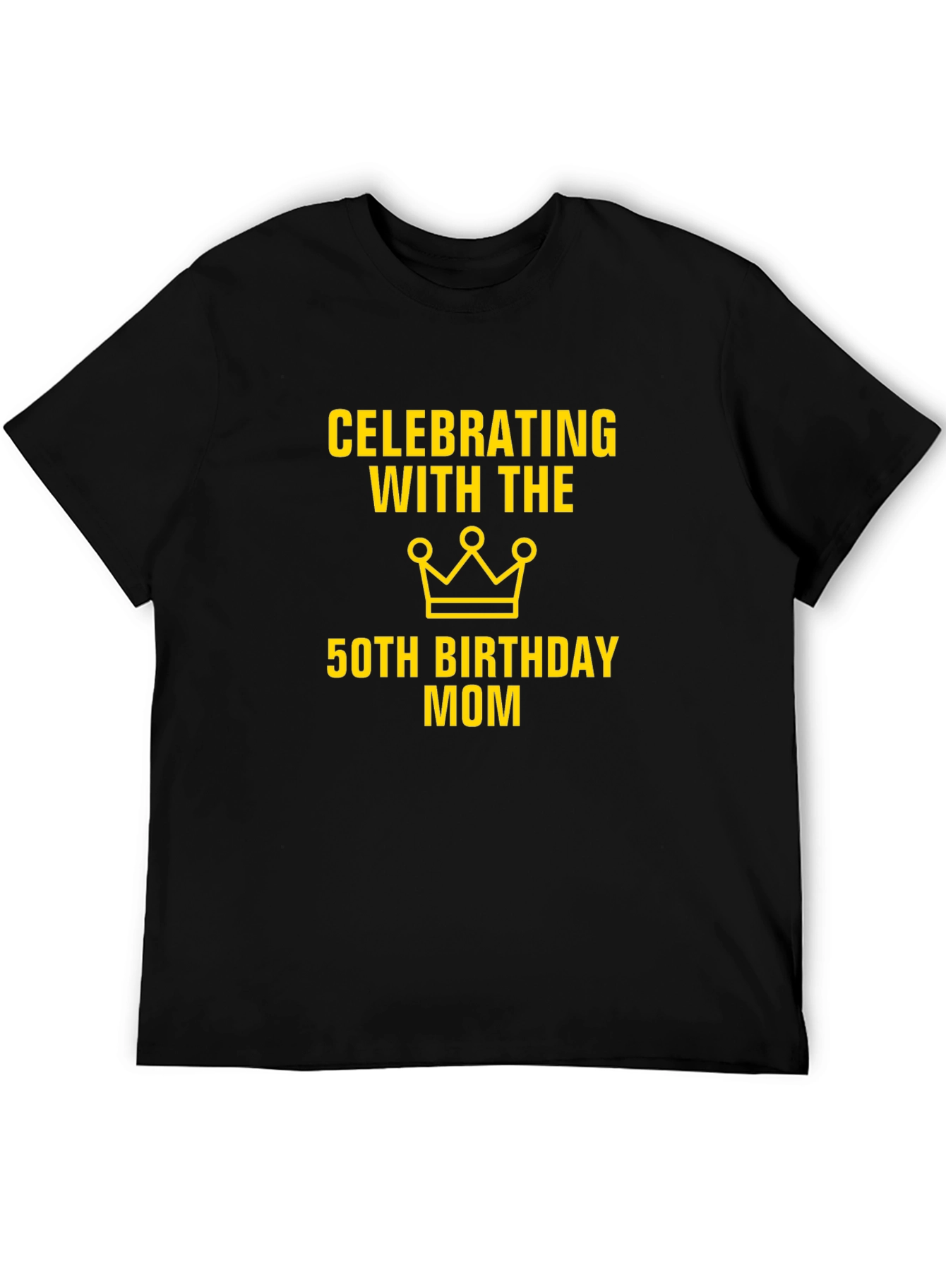 50th Birthday Mom T-Shirt - Celebration Tee