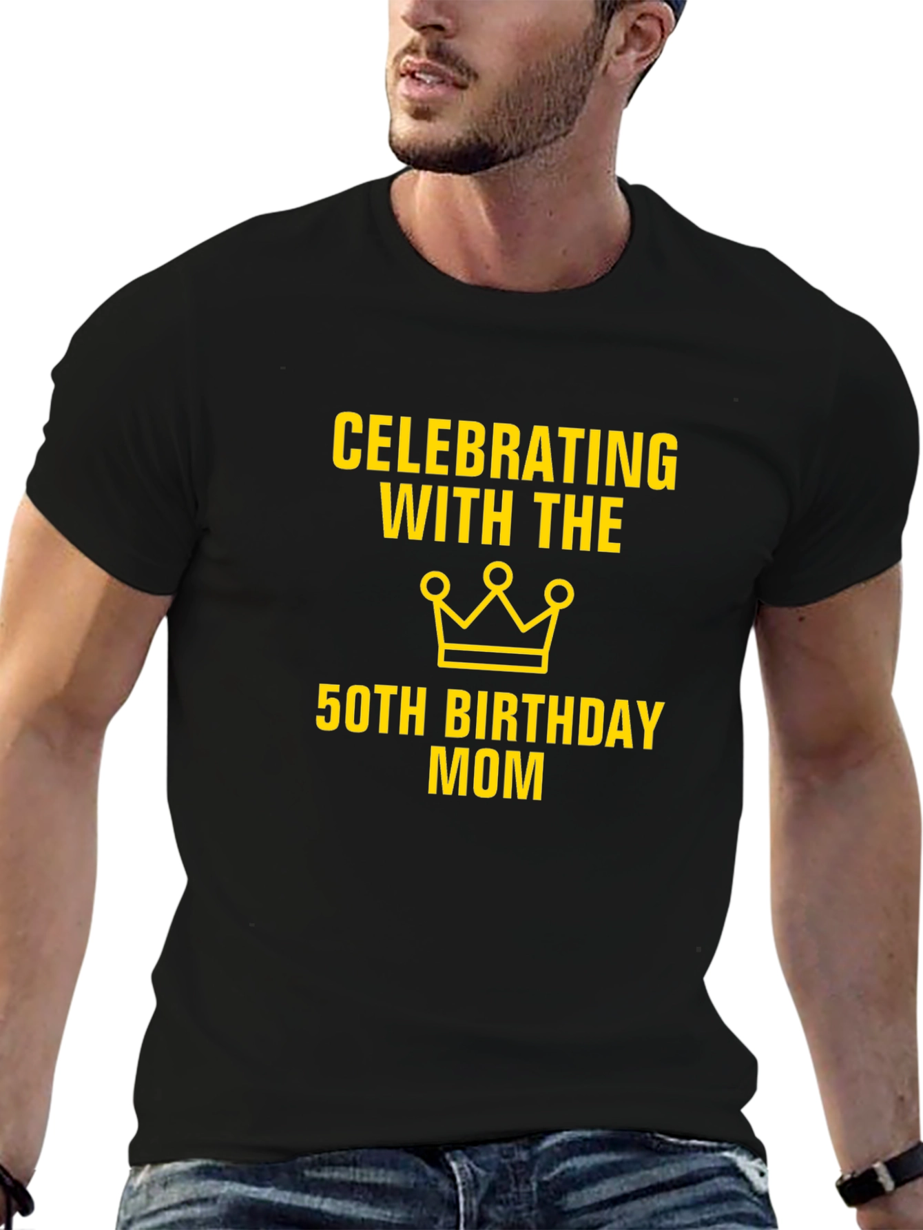 50th Birthday Mom T-Shirt - Celebration Tee