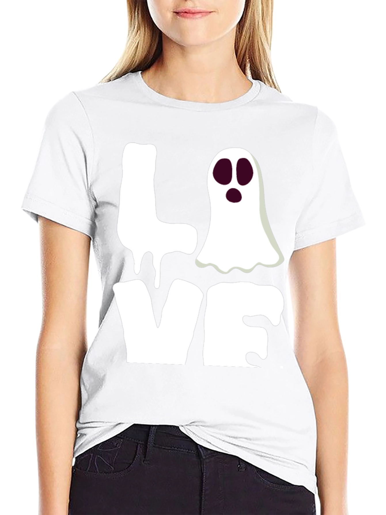 Ghostly Love T-Shirt - Halloween Vibes