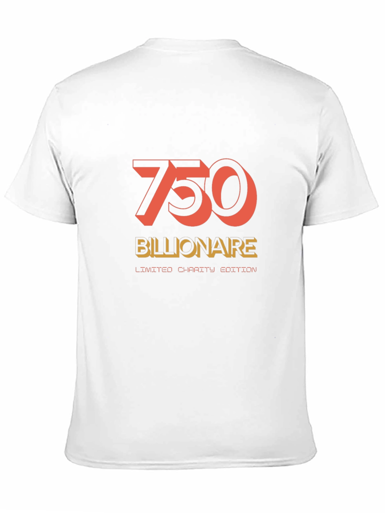 750 Billionaire Limited Charity Edition Black T-Shirt