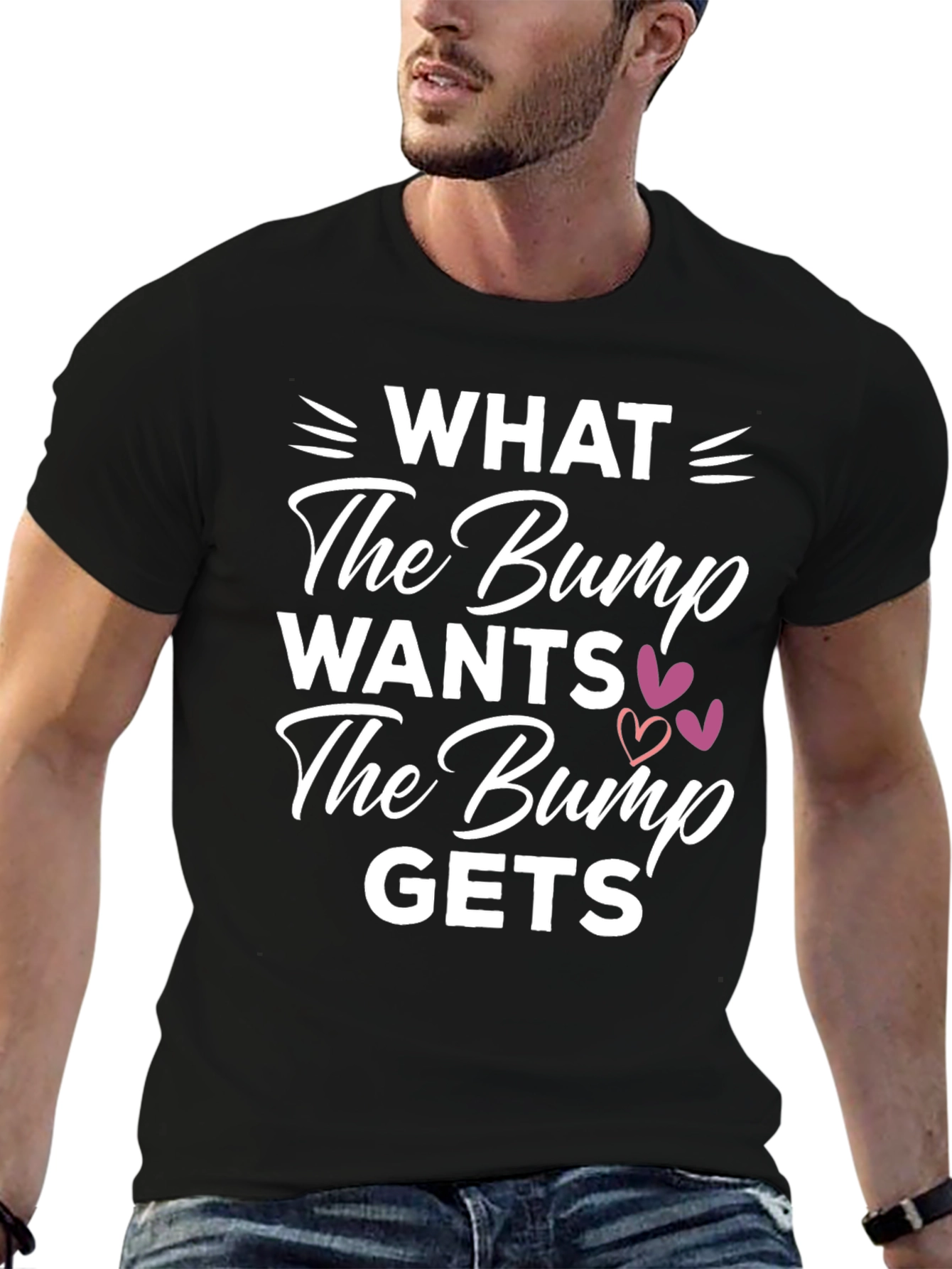 Funny Pregnancy T-Shirt: What The Bump Wants