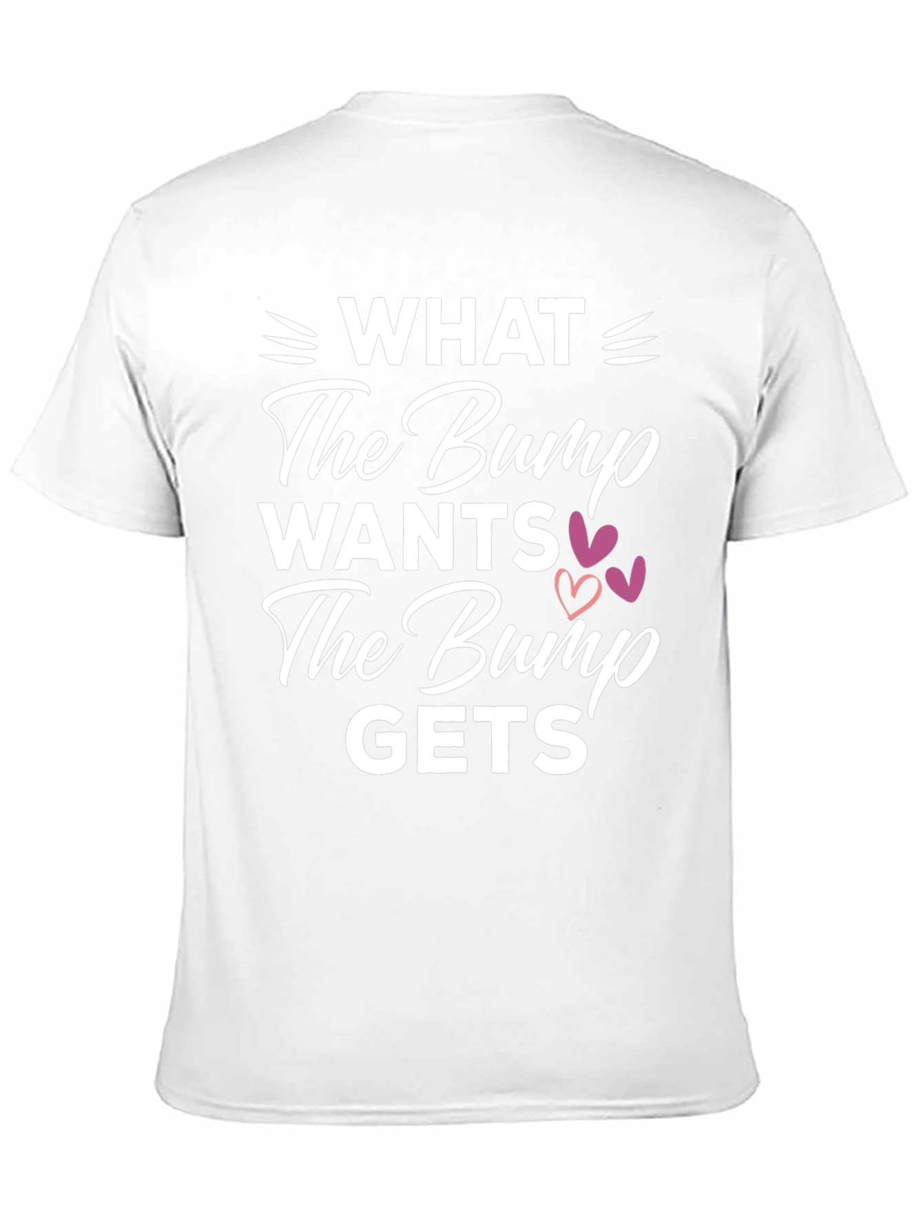Funny Pregnancy T-Shirt: What The Bump Wants