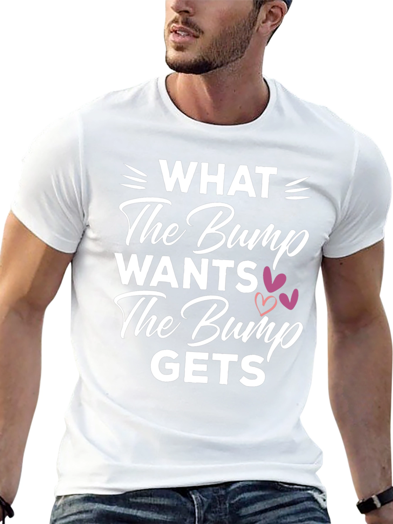 Funny Pregnancy T-Shirt: What The Bump Wants