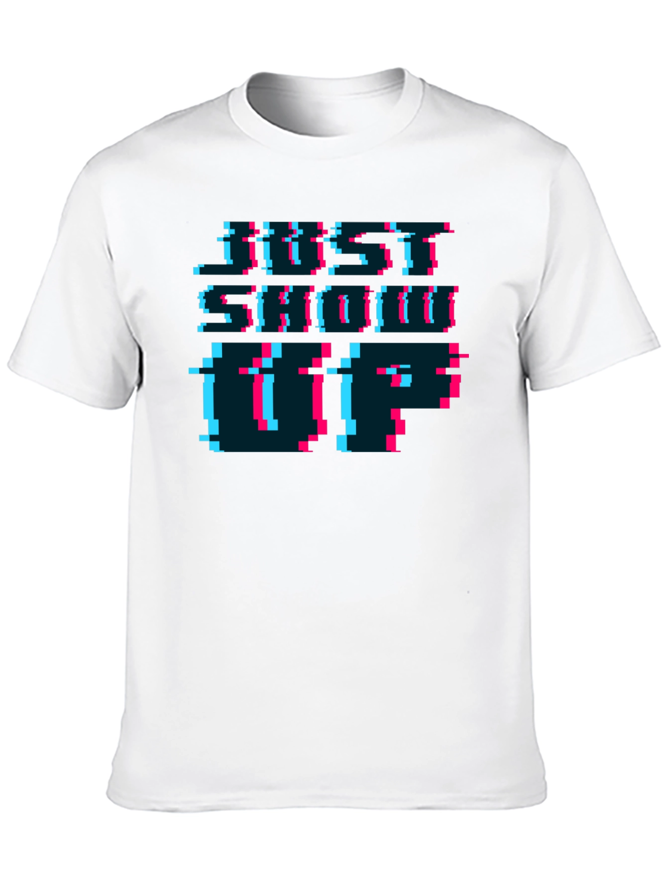 Pixel Art T-Shirt - Retro Glitch Style