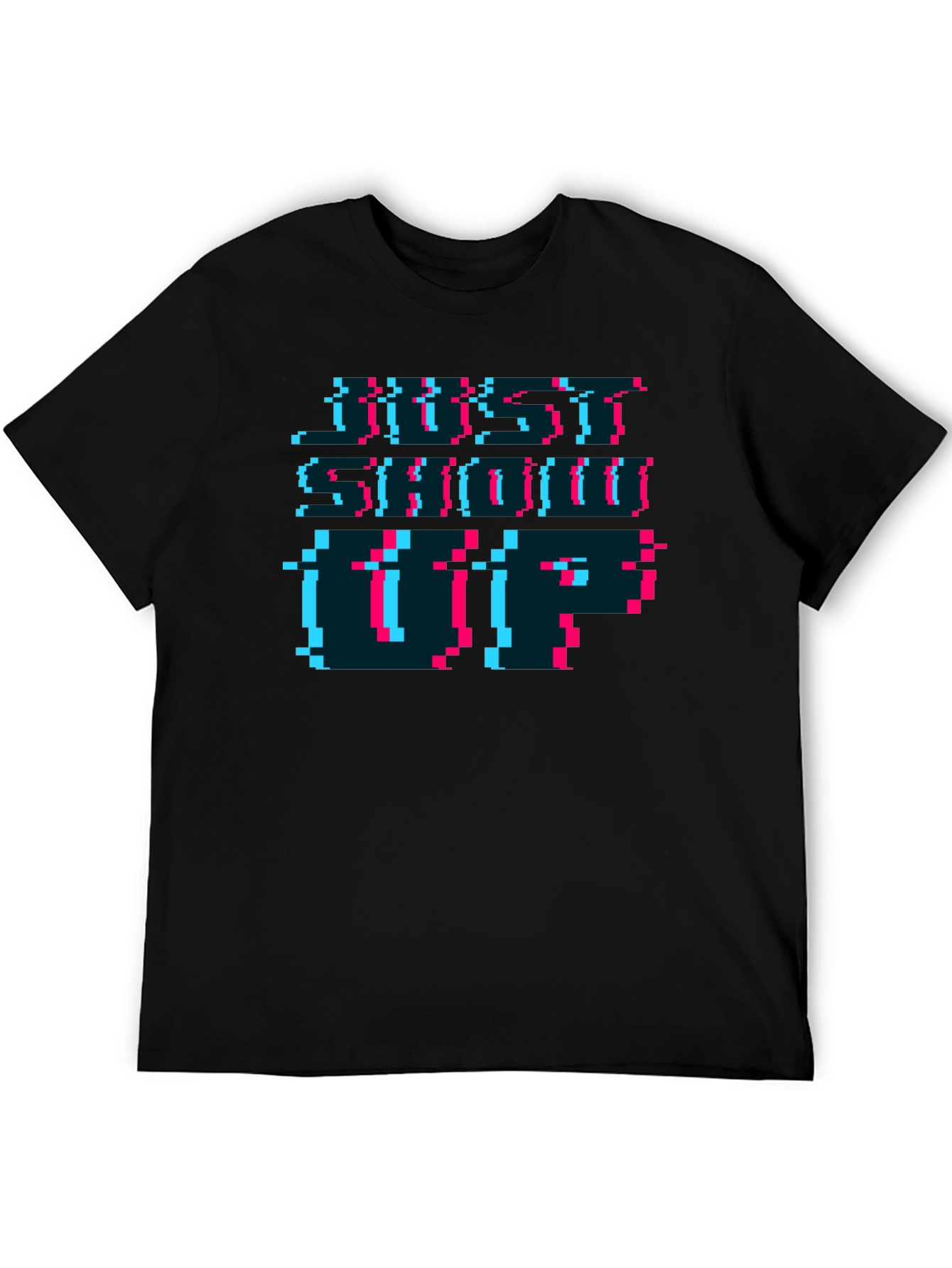 Pixel Art T-Shirt - Retro Glitch Style