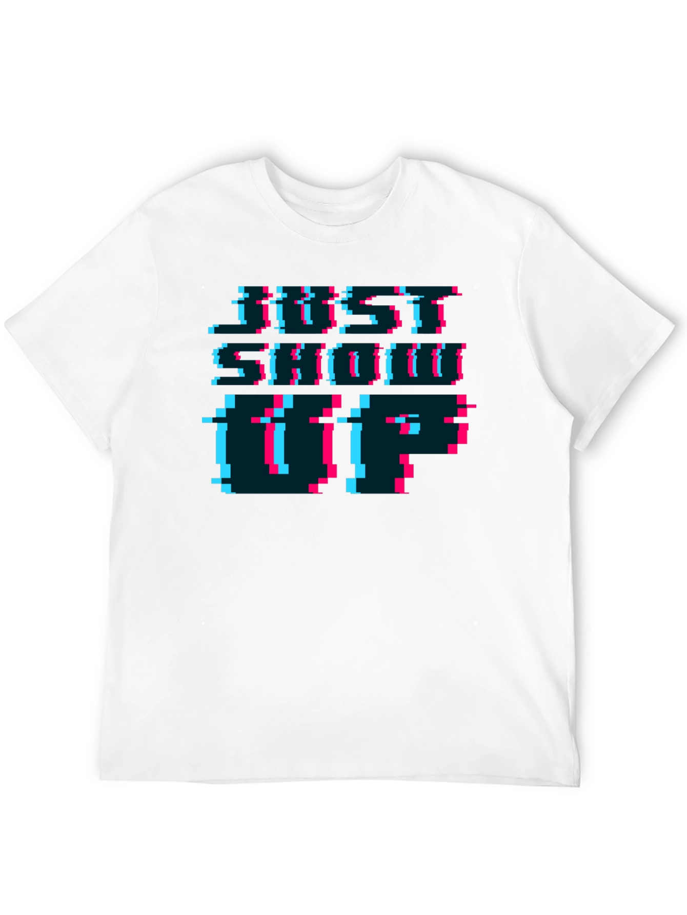 Pixel Art T-Shirt - Retro Glitch Style