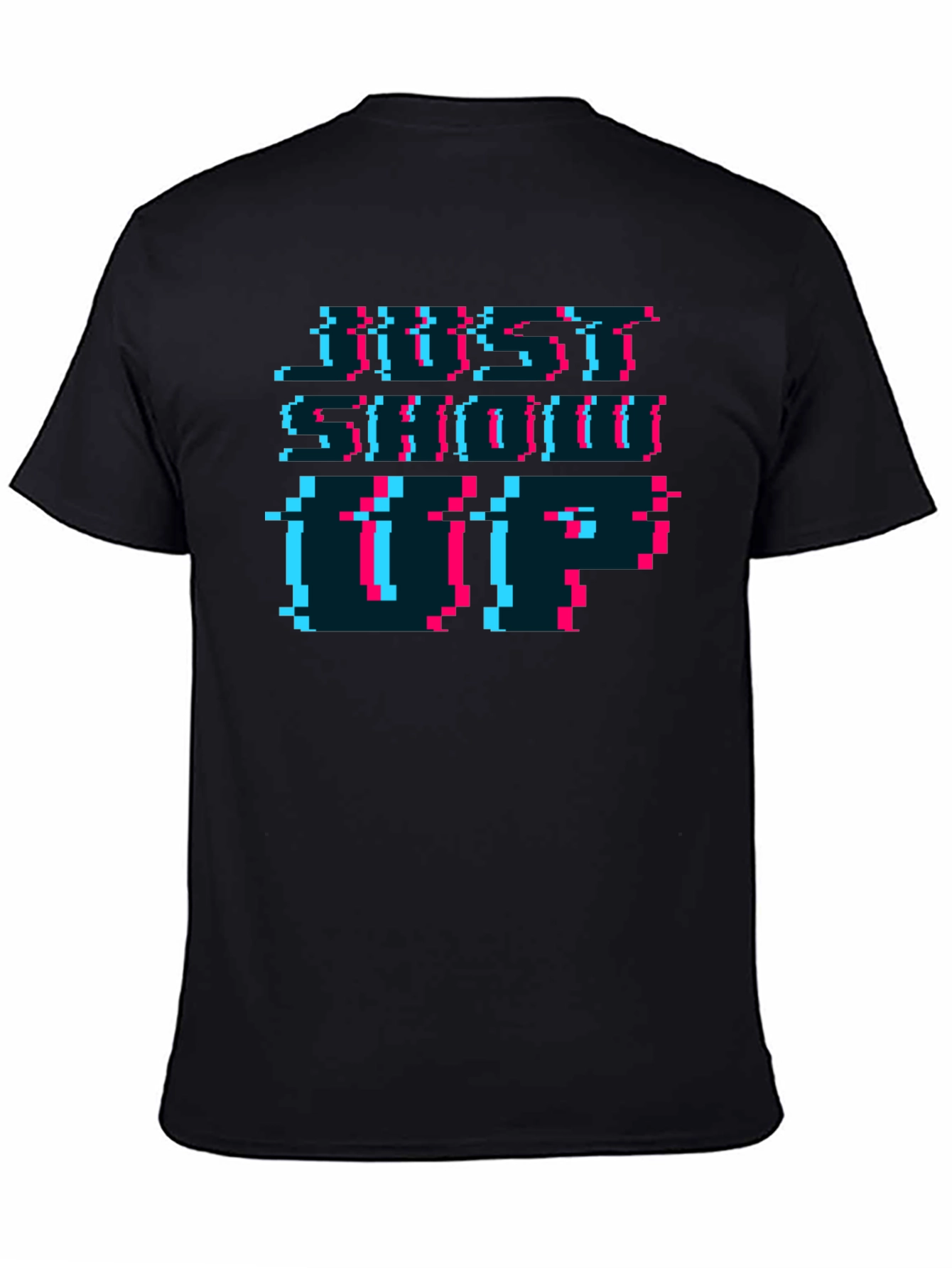 Pixel Art T-Shirt - Retro Glitch Style