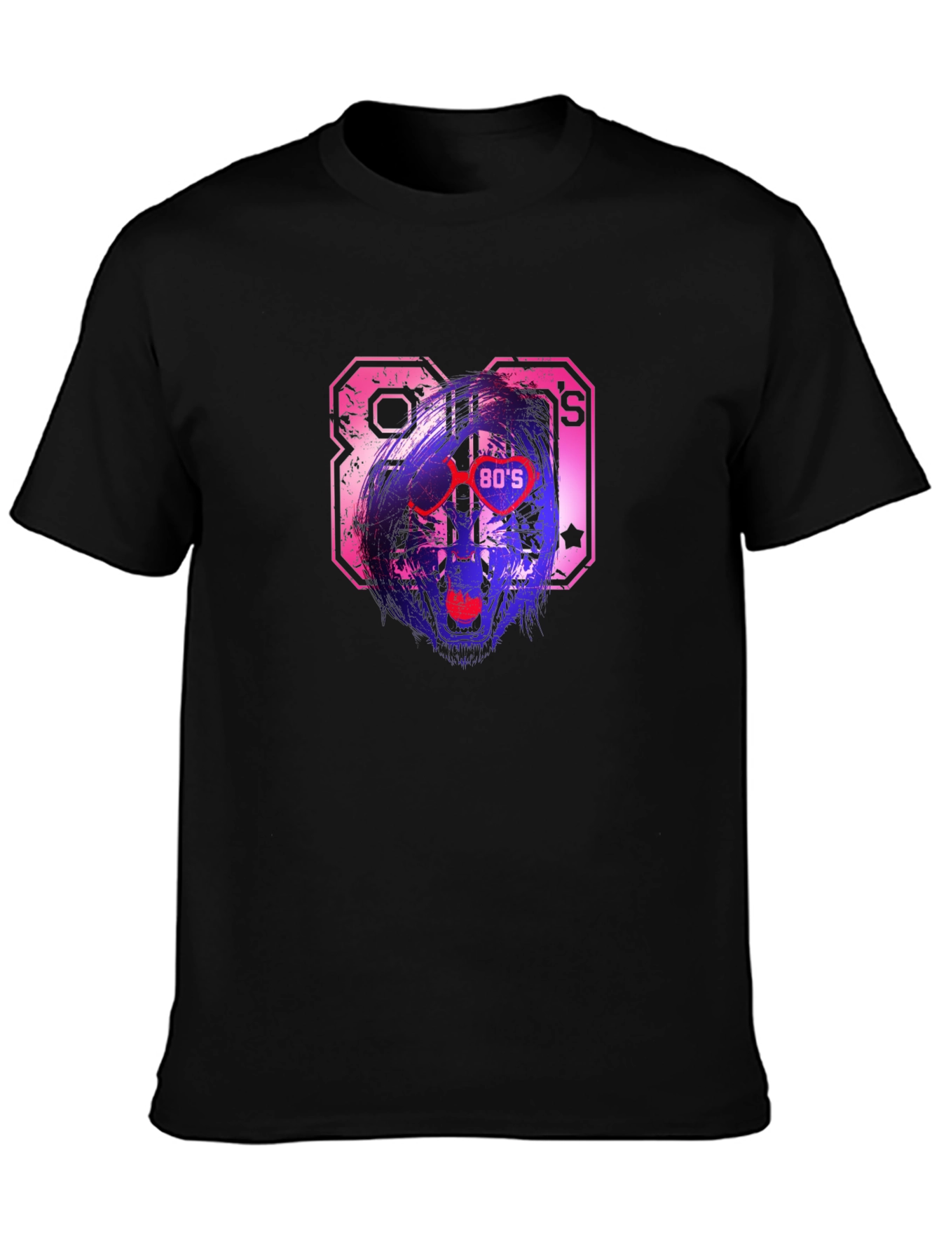 Retro 80s Design Graphic T-Shirt