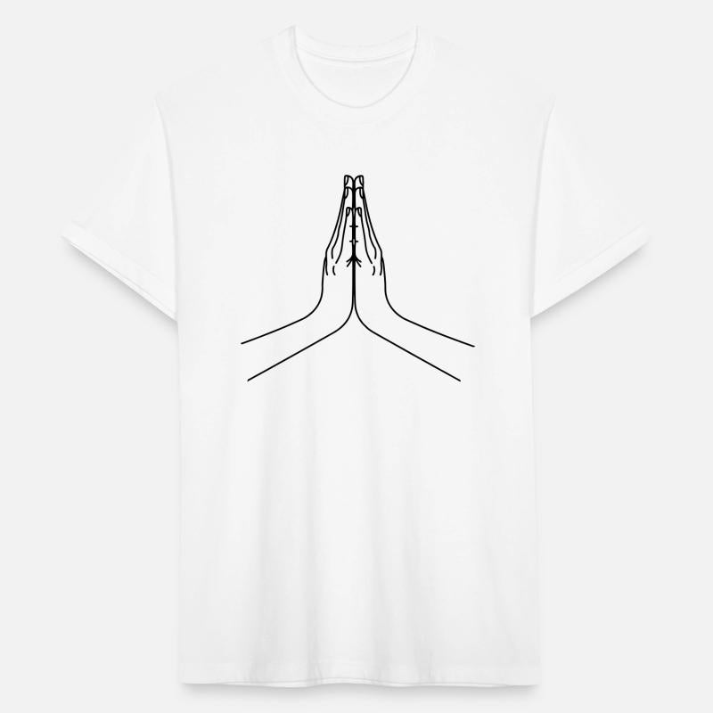 Namaste greeting transparent shadow image of two h