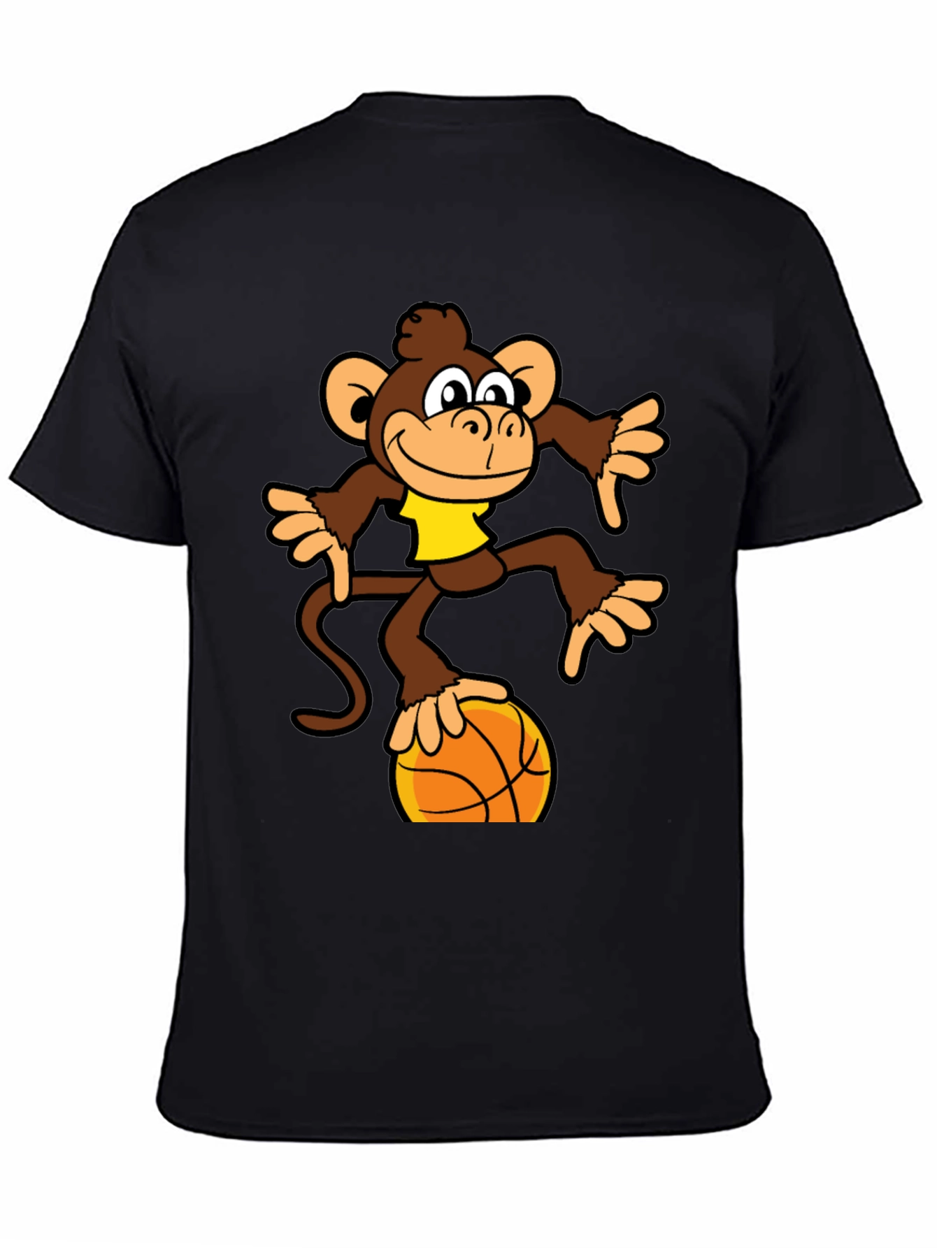 Monkey Basketball Graphic T-Shirt
