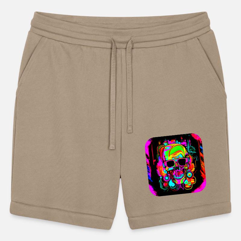 Neon Color Skull Party Rave