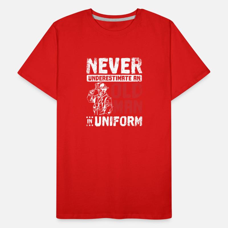 Never underestimate an old man in uniform