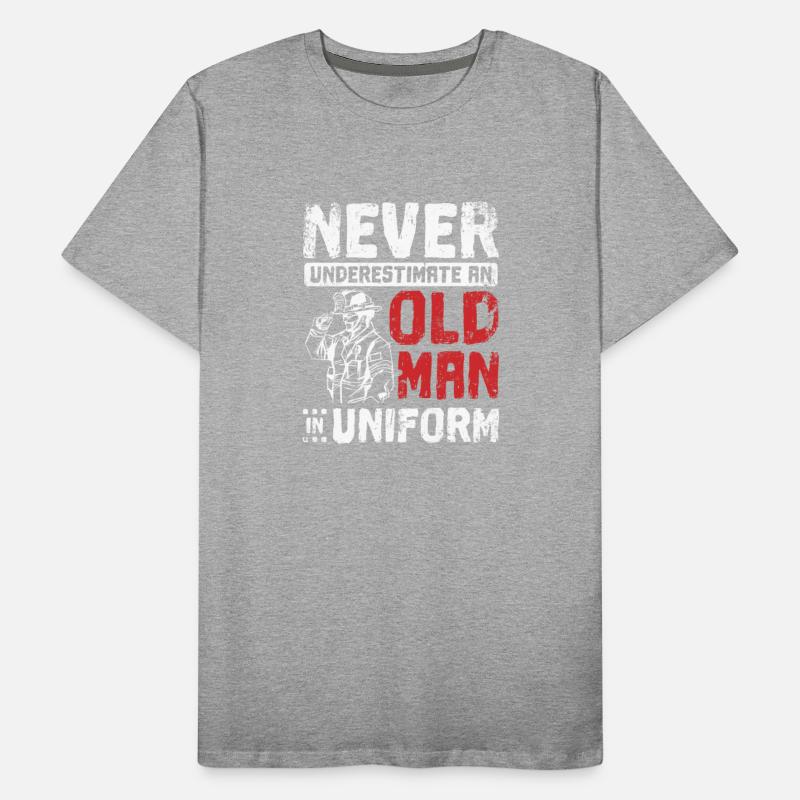 Never underestimate an old man in uniform