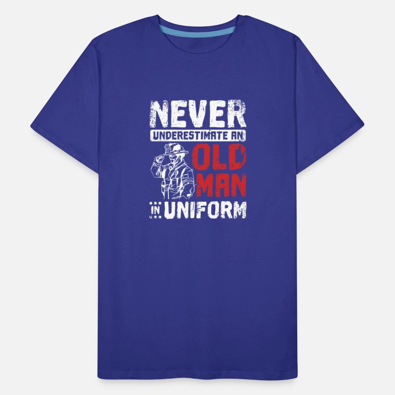 Never underestimate an old man in uniform