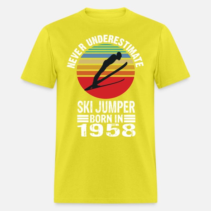 Never Underestimate Ski Jumper Born In 1958