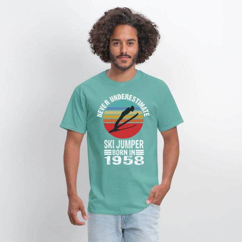 Never Underestimate Ski Jumper Born In 1958