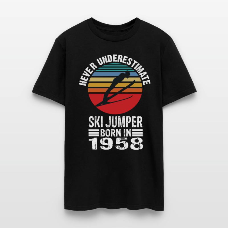 Never Underestimate Ski Jumper Born In 1958