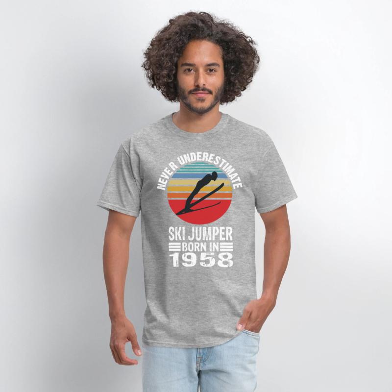 Never Underestimate Ski Jumper Born In 1958