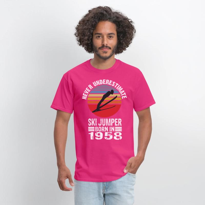 Never Underestimate Ski Jumper Born In 1958