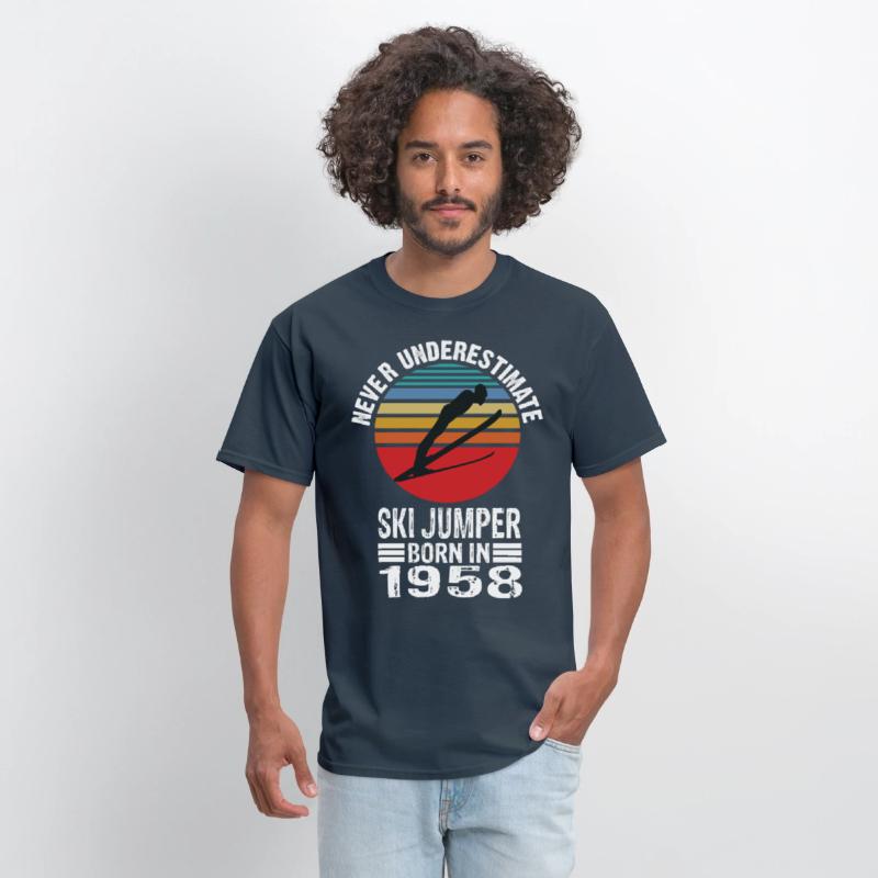 Never Underestimate Ski Jumper Born In 1958