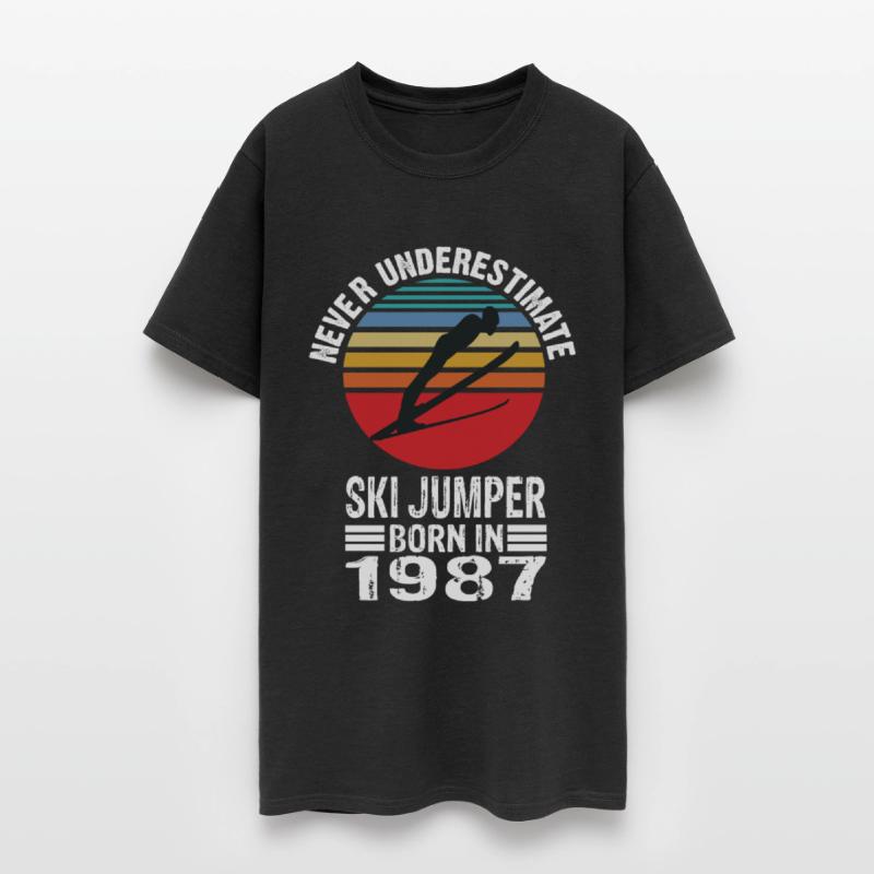 Never Underestimate Ski Jumper Born In 1987