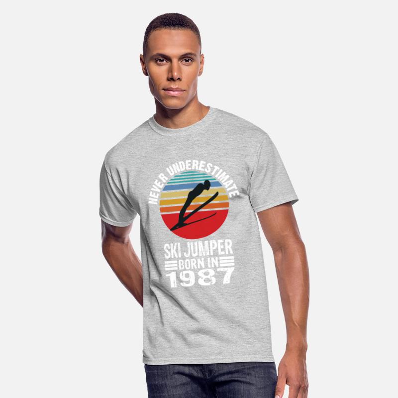 Never Underestimate Ski Jumper Born In 1987