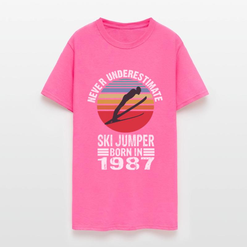 Never Underestimate Ski Jumper Born In 1987