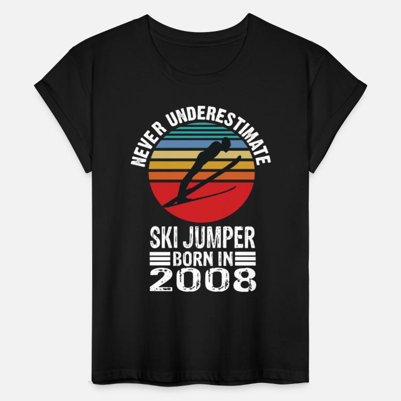 Never Underestimate Ski Jumper Born In 2008