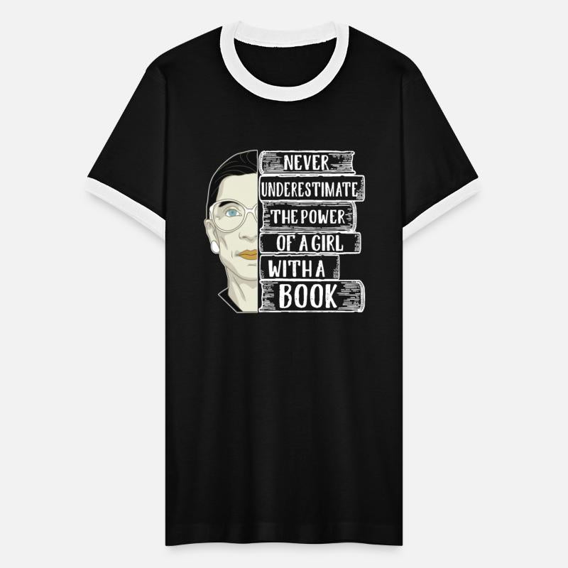 Never Underestimate The Power Of A Girl W A Book