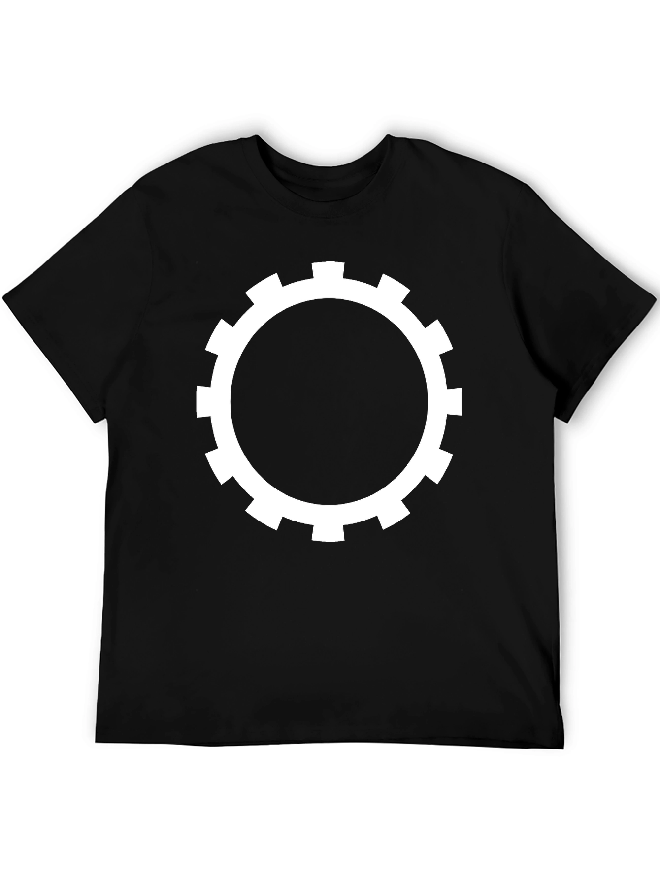 Gear Graphic Black T-Shirt