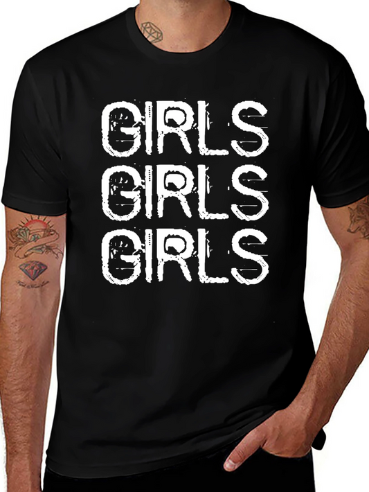 Girls Girls Girls Graphic Tee