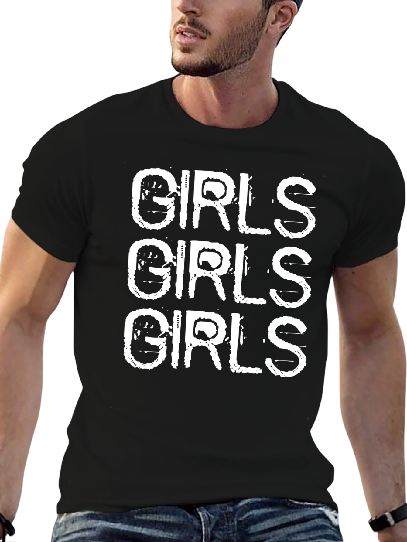 Girls Girls Girls Graphic Tee